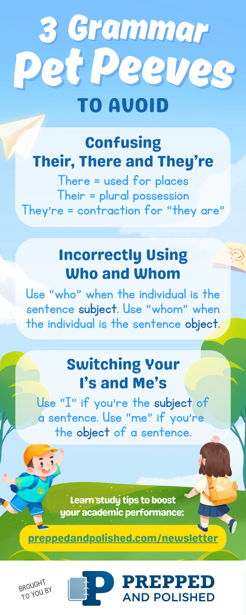 3 Grammar Pet Peeves to Avoid